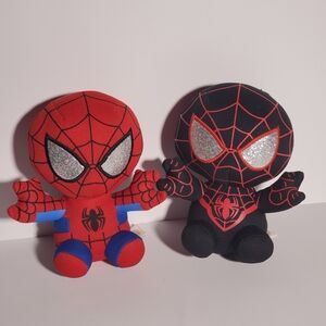 Ty Spider-Man Plush Set - Red and Black